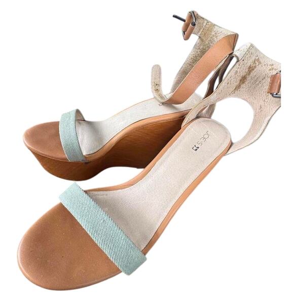 Joe's Jeans platform wedges - Picture 1 of 7